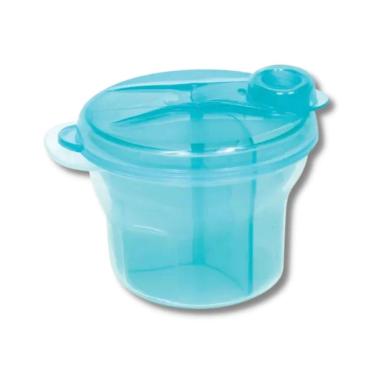 POTE PARA LEITE EM PO COM DIVISORIA AZUL - BUBA
