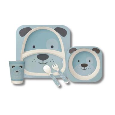 KIT DE REFEICAO EM BAMBU CACHORRO - BUBA
