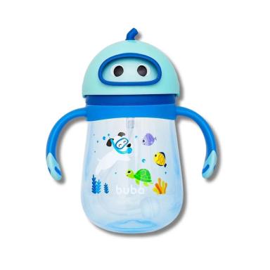COPO COM VALVULA ANTICOLICA MERGULHO AZUL - BUBA