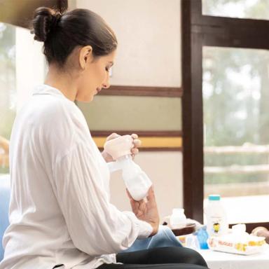 KIT BOMBA TIRA LEITE + ACESSóRIOS - DELLAMED Branco Bivolt