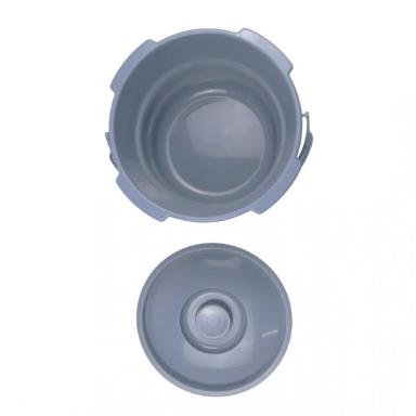 Comadre Retrátil Para Cadeira de Banho Universal dellamed Cinza