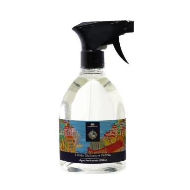 ÁGUA PERFUMADA PARA AMBIENTE MADRESSENZA - 500ML LIMãO SICILIANO E PEôNIA