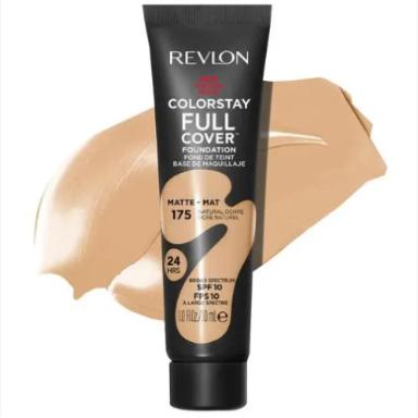 BASE COLORSTAY FULL COVER COR 175 NATURAL OCHRE REVLON 30ML ACABAMENTO MATTE - xpto
