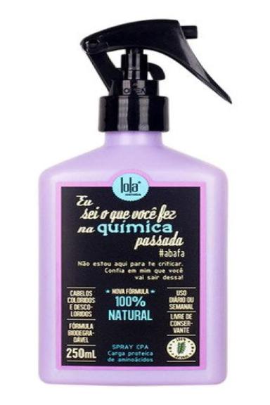 SPRAY EU SEI A QUíMICA QUE VOCê FEZ 250ML LOLA COSMETICS
