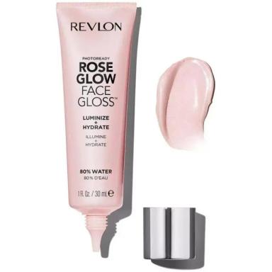 ROSE GLOW FACE GLOSS PHOTOREADY REVLON 30ML ILUMINA E HIDRATA