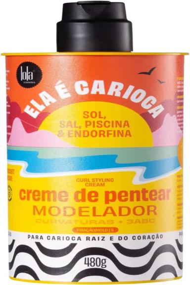 CREME DE PENTEAR MODELADOR ELA é CARIOCA 480G LOLA COSMETICS