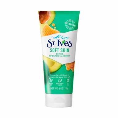 ESFOLIANTE FACIAL ST.IVES 170 G ABACATE E MEL