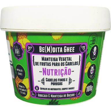 MáSCARA DE NUTRIçãO BE(M)DITA GHEE 100G LOLA COSMETICS