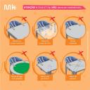 CADEIRA DE ALIMENTAçãO DE ENCAIXE EM MESA  6M-15 KG MULTIKIDS BABY CLICK N' CLIP CINZA - BB379 BB379