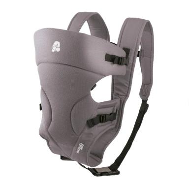 CANGURU PARA BEBê BABY SAFE 3M - 15KGS CINZA MULTIKIDS BABY - BB1207 BB1207