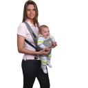 CANGURU PARA BEBê BABY SAFE 3M - 15KGS CINZA MULTIKIDS BABY - BB1207 BB1207