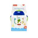 COPO DE TREINAMENTO COM CANUDO FIRST MOMENTS BLUEBERRY SMOOTHIE 270 ML AZUL FISHER PRICE - BB1016 BB1016
