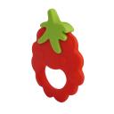 MORDEDOR DE SILICONE FUNNY FRUIT MORANGO MULTIKIDSBABY - BB1232 BB1232