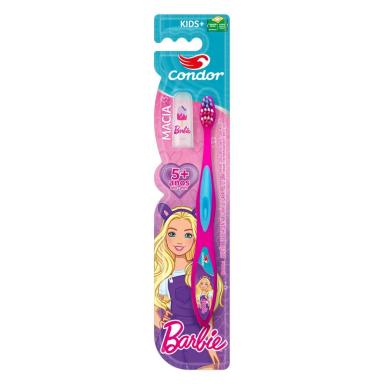 ESCOVA DENTAL MACIA BARBIE KIDS+ P COM CAPA PROTETORA