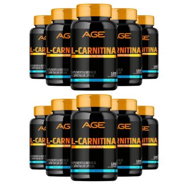 10X L-CARNITINA (120 CáPSULAS) - AGE - AGE