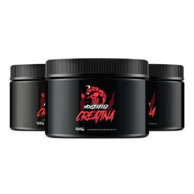 3X CREATINA (100G) - MONSTERFEED - MONSTERFEED