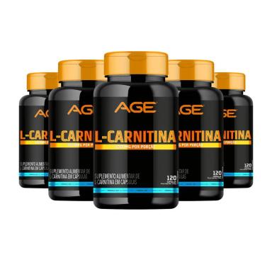 5X L-CARNITINA (120 CáPSULAS) - AGE - AGE