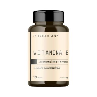 VITAMINA E (120 CáPSULAS) - GENERIC LABS