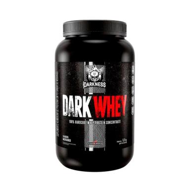 WHEY PROTEIN 100% DARK WHEY 1.2KG MORANGO INTEGRALMEDICA