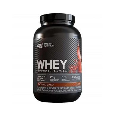 WHEY PROTEIN GOURMET 900G CHOCOLATE OPTIMUM NUTRITION