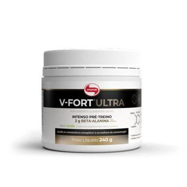 PRé-TREINO V-FORT ULTRA 240G LIMãO VITAFOR