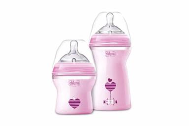 KIT 2 MAMADEIRAS STEP UP CHICCO ROSA