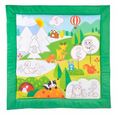 TAPETE DE ATIVIDADES COLORIR AS ESTACõES CHICCO VERDE