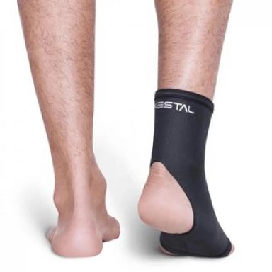 TORNOZELEIRA DE NEOPRENE LONGA KESTAL KSN008 PRETA