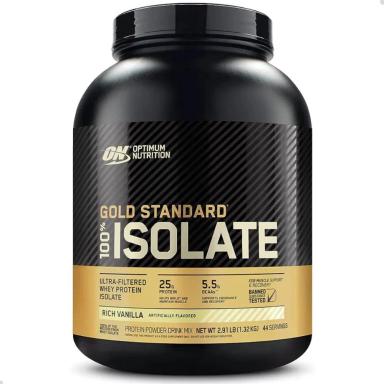 100% Whey Gold Standard Isolate Optimum Nutrition Baunilha 2,27kg