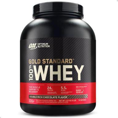 100% Whey Gold Protein Standard New Optimum Nutrition Baunilha 2,27Kg
