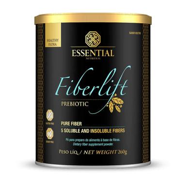 FIBERLIFT PREBIóTICO RICO EM FIBRAS  260G ESSENTIAL Natural