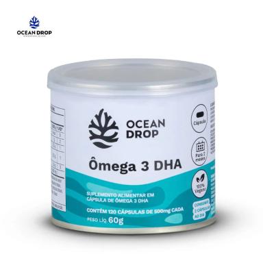 OMEGA 3 DHA 500MG 120 CAPSULAS OCEAN DROP Natural