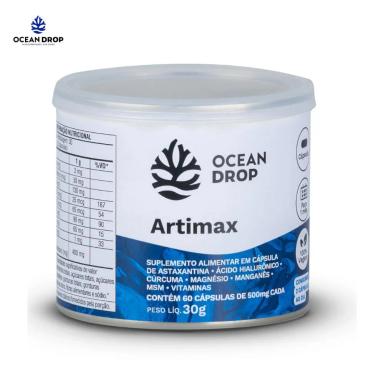 ARTIMAX 500MG 60 CAPSULAS OCEAN DROP Natural