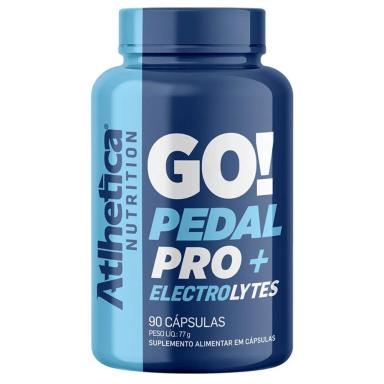 GO! PEDAL PRO+ ELECTROLYTES 90 CAPSULAS ATLHETICA NUTRITION Natural