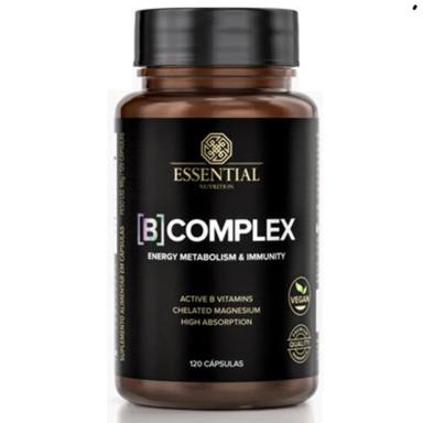 B COMPLEX + MAGNéSIO VITAMINAS 120 CAPSULAS ESSENTIAL Natural