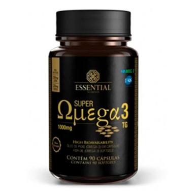 SUPER ÔMEGA 3 TG 1000MG 90 CáPSULAS ESSENTIAL NUTRITION Natural