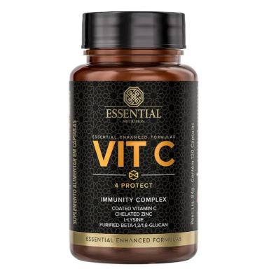 VITAMINA C VIT PROTECT 120 CAPS ESSENTIAL NUTRITION Natural