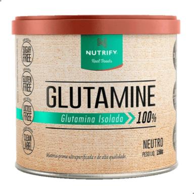 GLUTAMINA 100% ISOLADA CLEAN 150G NUTRIFY Neutro