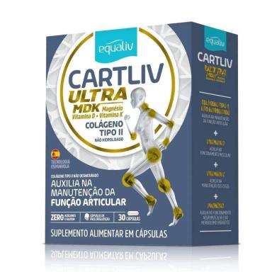 CARTLIV ULTRA MDK COLáGENO TIPO 2 30 CáPSULAS EQUALIV Natural