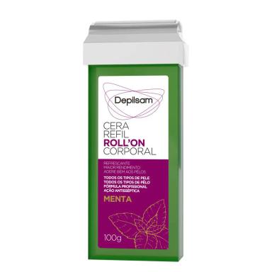 CERA REFIL ROLL-ON CORPORAL DEPILSAM MENTA 100G