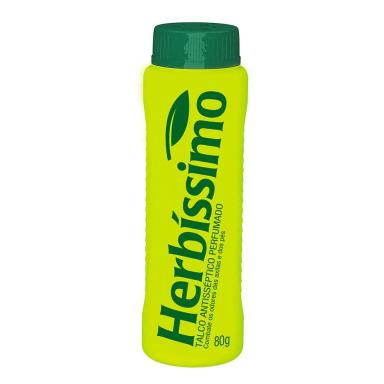 TALCO ANTISSéPTICO HERBISSIMO PERFUMADO 80G