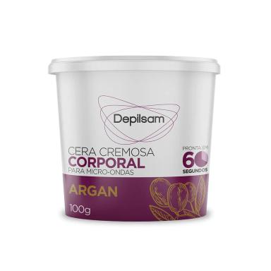 CERA CREMOSA DEPILSAM DE MICRO-ONDAS ARGAN 100G