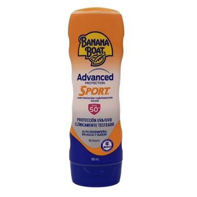 BANANA BOAT ADVANCED PROTECTION SPORT PROTETOR SOLAR FPS 50 180ML
