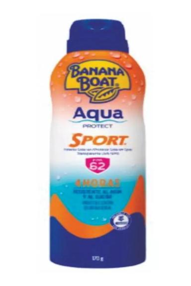 BANANA BOAT AQUA PROTECT SPORT PROTETOR SOLAR FPS 50 170G