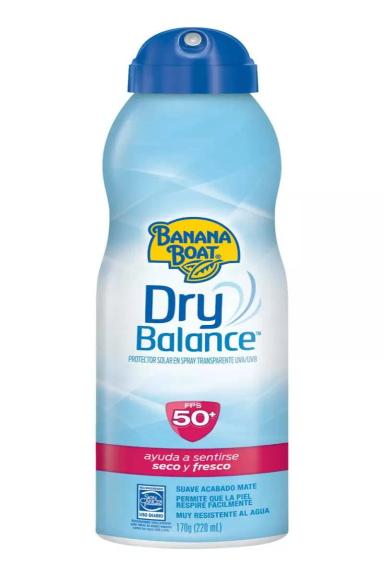BANANA BOAT DRY BALANCE PROTETOR SOLAR FPS 50 AEROSOL 170G