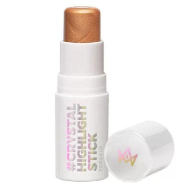 ILUMINADOR STICK CRYSTAL HIGHLIGHT LARISSA MANOELA TOPAZIO 6 G - DOURADO - xpto