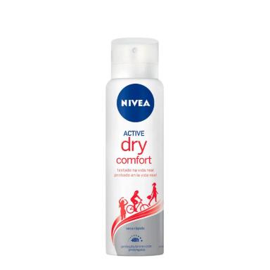 NíVEA DESODORANTE AEROSOL DRY COMFORT FEMININO 150ML