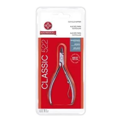 ALICATE DE CUTICULA PROFISSIONAL 522 CLASSIC AFIADO MUNDIAL