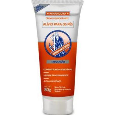 MINANCORA CREME DESODORANTE ALIVIO PARA OS PéS 80G