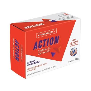 MINANCORA ACTION SABOTE EM BARRA 90GR ANTIACNE